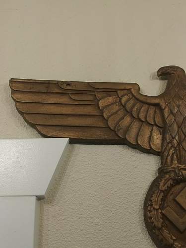 Estate sale find today &quot; Wall Eagle&quot;