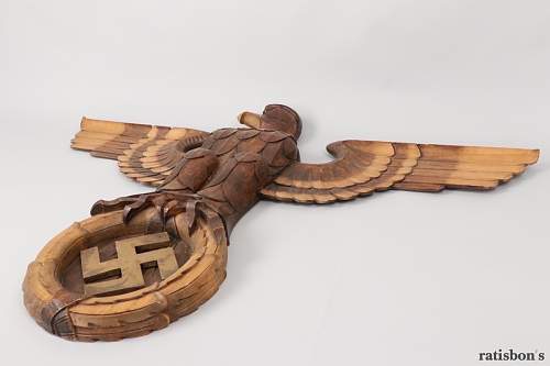 Wooden wall eagle, what do you think??