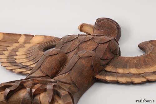 Wooden wall eagle, what do you think??