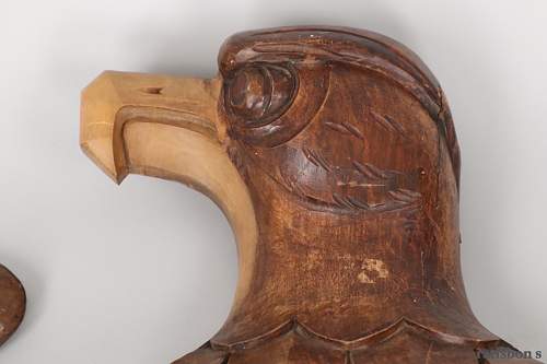 Wooden wall eagle, what do you think??