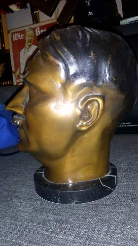 Adolf Hitler Head bust.
