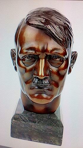 Adolf Hitler Head bust.