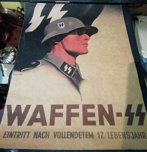 waffen ss poster