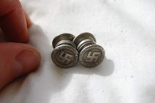 Third Reich Cuff Links?