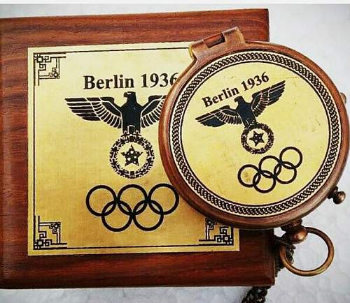 1936 Berlin Olympic Compass