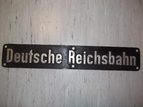 Deutsche Reichsbahn locomotive shields