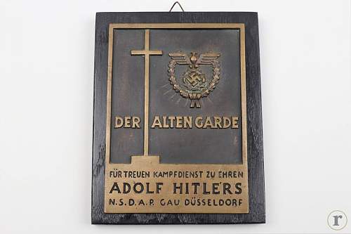 A.H. Award Plaque