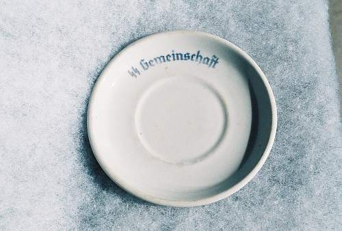 Ss~gemeinshcaft small plate found,,,,