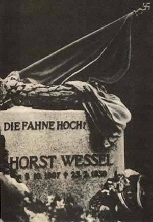Horst Wessel Memorial Plaque