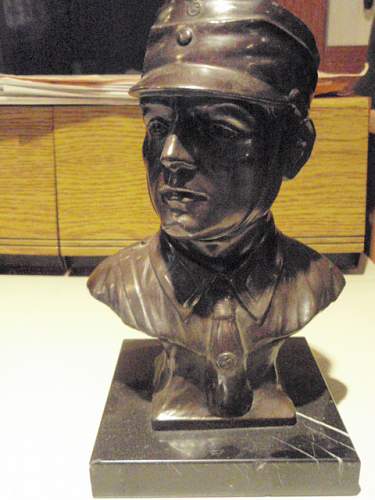 S A Mann Bronze Bust