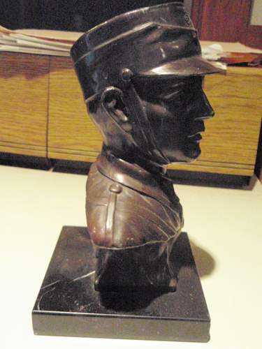 S A Mann Bronze Bust