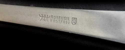 Authentic Or Fake WW2 SS Reich ForK?
