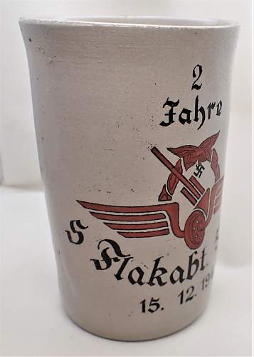 Luftwaffe Railroad Flak Unit Mug