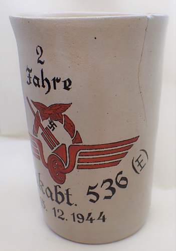 Luftwaffe Railroad Flak Unit Mug