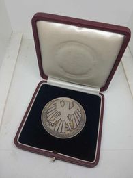 Deutsche Bank art deco table medal