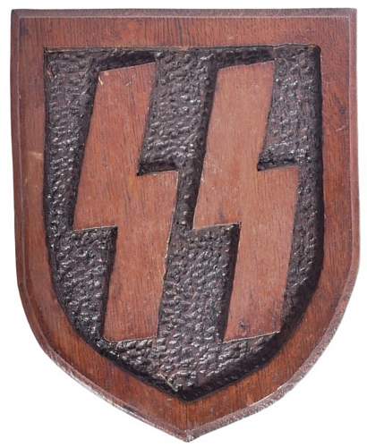 SS Sig Runes Wooden Plaque