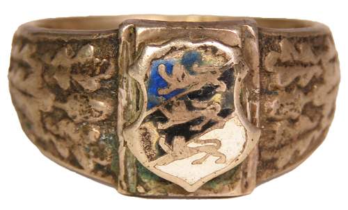 Patriotic Estonian ring