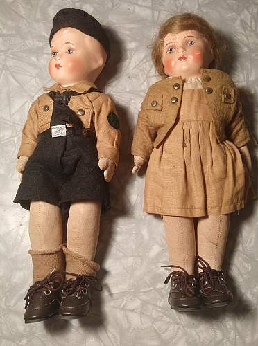 Hitler Jugend and LoGG Dolls