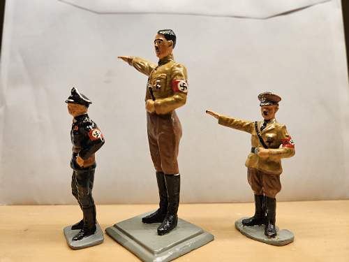 Metal Adolf Hitler figures