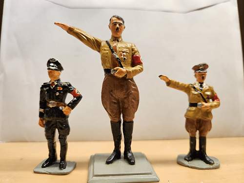 Metal Adolf Hitler figures