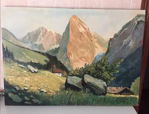 Original 1919 Adolft Hitler painting?