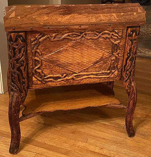 1930s ? Folk Art German Chest &amp; Drawers - Opinions Appreciated