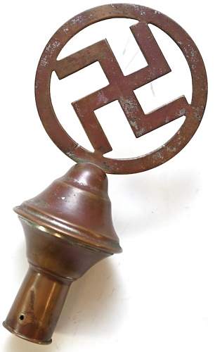 NSDAP pole top, thoughts please.