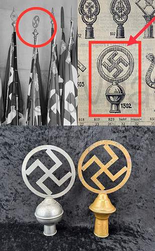 NSDAP pole top, thoughts please.