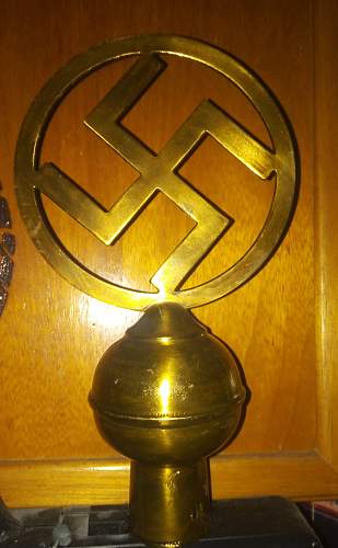 NSDAP pole top, thoughts please.