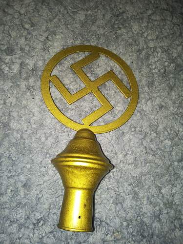 NSDAP pole top, thoughts please.