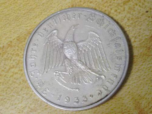 ebay Third Reich: coin real or bogus?