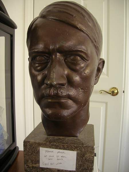 Hitler bust h.retzbach