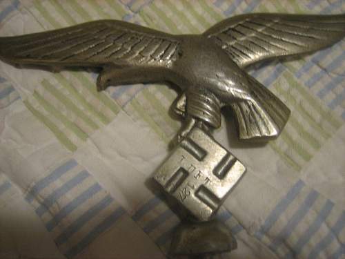 Luftwaffe Flag Pole Topper?? Real or Fake?