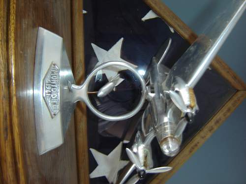 HE-111 mondidier  desk trophy