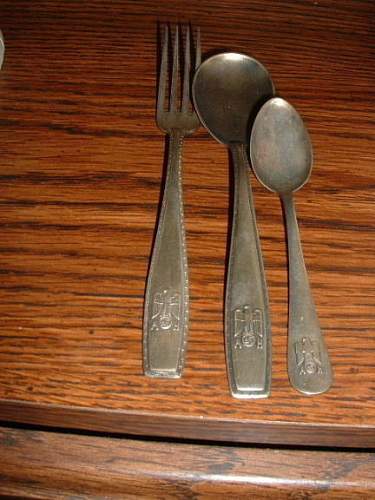 Adolph Hitler Silverware