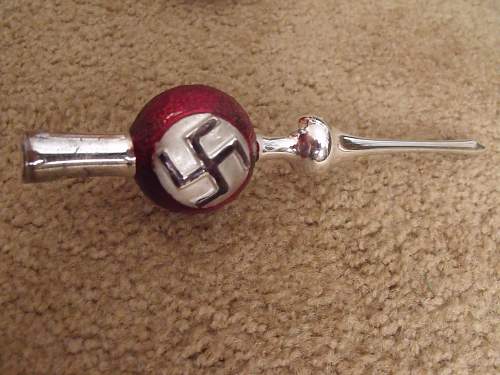 NSDAP Christmas Ornaments.  ???