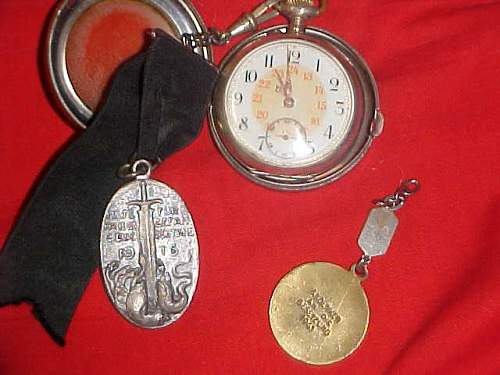 WWI &amp; WWII Watch FOB,s