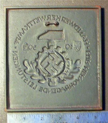 DAF Award Plaque