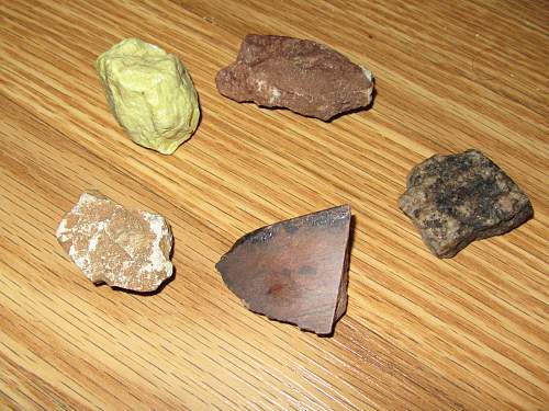 Pieces of rock from Berchtesgaden/ Hitler's Eagles Nest