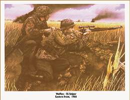 Waffen SS paintings