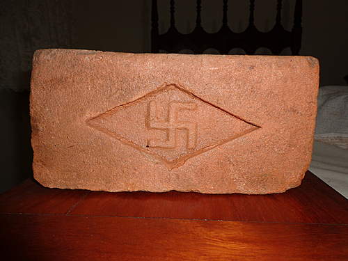 Nazi bricks from Brazil.