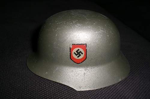 Cool Gift from German Pal Tank &amp; SS Helm