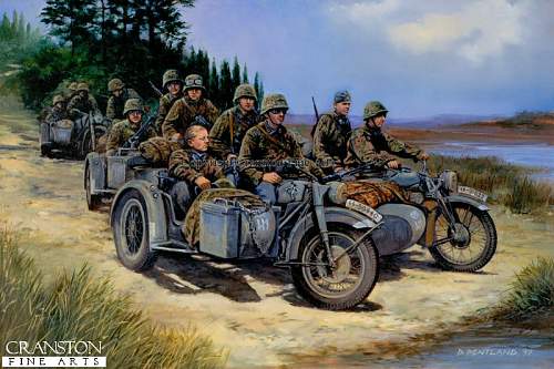 Waffen SS paintings