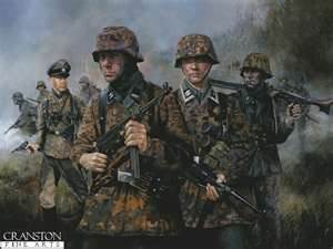 Waffen SS paintings