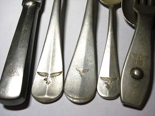 Luftwaffe spoons and forks