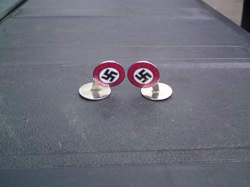 Nsdap cufflinks original?