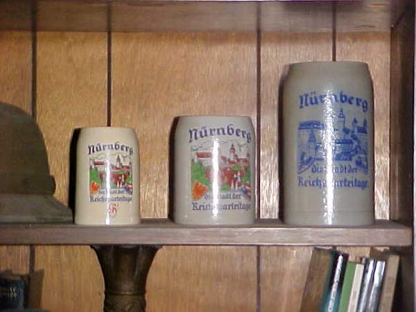 Reich party days beer stein