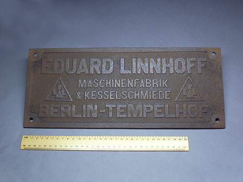 Enamel III Reich Signs