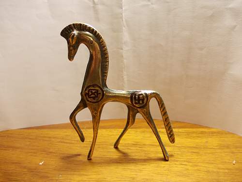 Horse with Swastika