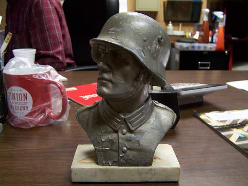 German Solider Bust